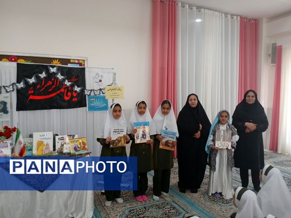 نسیم دانایی در کویر مروست: هفته کتاب و کتاب‌خوانی با شور و نشاط در مدرسه زینب(س) 