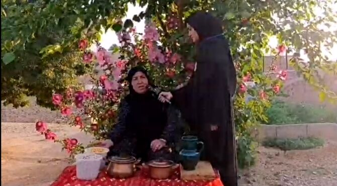 گزارش خبرنگار پانا از عزاداری ماه محرم در روستای «چپ چپ»