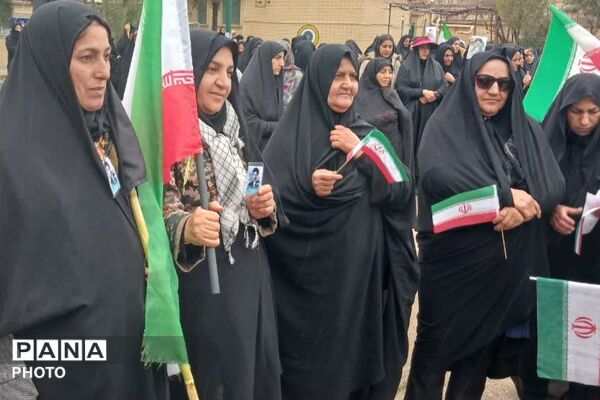 راهپیمایی روز قدس در درودزن