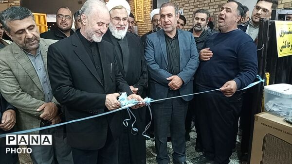 جلوه‌هایی از مراسم افتتاح نمایشگاه بهاره شهر جعفریه