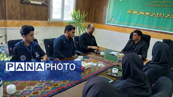 تجلیل از خبرنگاران فعال شهرستان نظرآباد در هفته خبرنگار