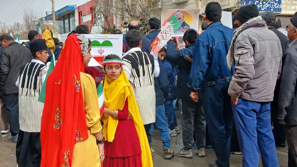 راهپیمایی ۲۲ بهمن در شهرستان فارسان