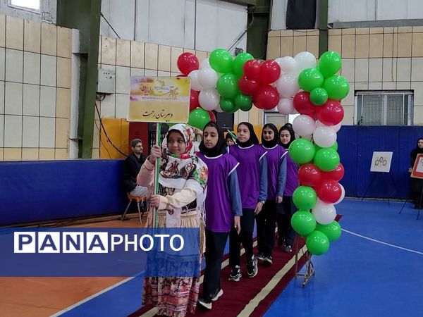 مسابقات میان مدرسه‌ای و افتتاحیه جام اقتدار توسط دبیرستان مصلی نژاد حضرت زهرا (س)