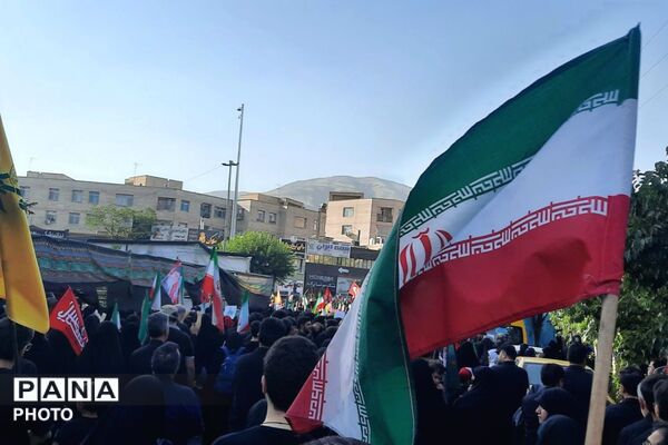 وداع با پیکر داماد رهبر شهید انقلاب