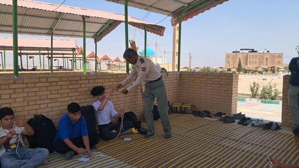 پیش اردوی ملی پسران در اردوگاه شهید چمران بجنورد 