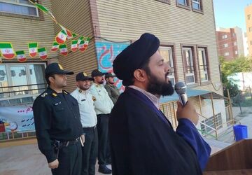 کلاسِ امنیت در مدرسه شهید عباس بابایی