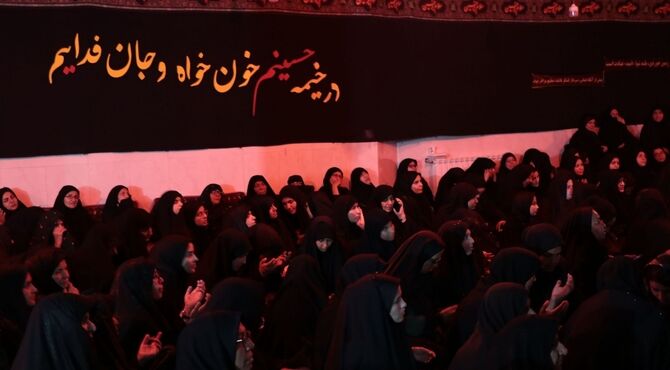 خاوه اردهال، یکپارچه غرق ماتم و نوحه در سوگ سیدالشهداء