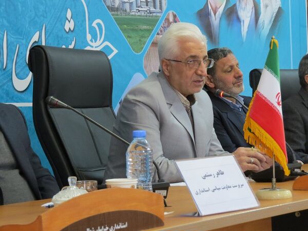 آیین تکریم و معارفه فرماندار جدید بجنورد 