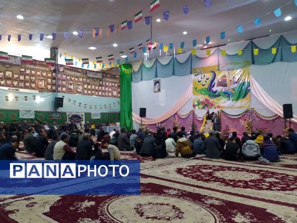 جشن ولادت امام علی(ع) در شهرستان خلیل‌آباد 