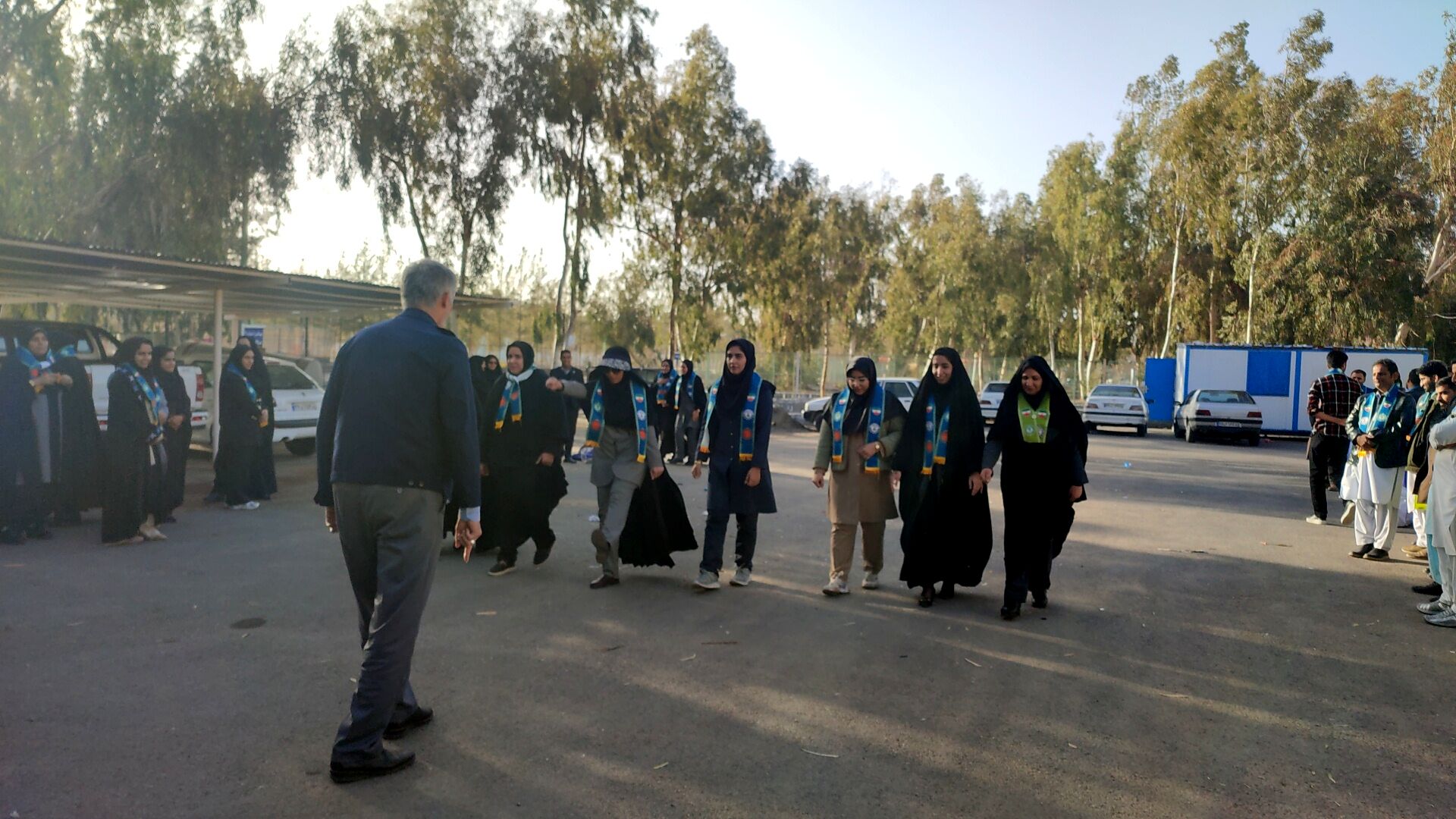 تجلی اقتدار و نظم در روز دوم دوره پیشتازان زاهدان؛ از شکوه «گارد پرچم» تا هم‌آهنگی در «رژه‌های تشکیلاتی