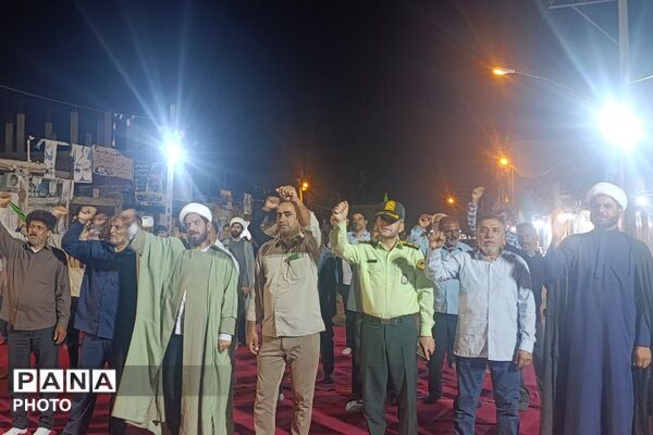 طنین  یاد و نام شهید ماکان نصیری در قلب رودبارجنوب