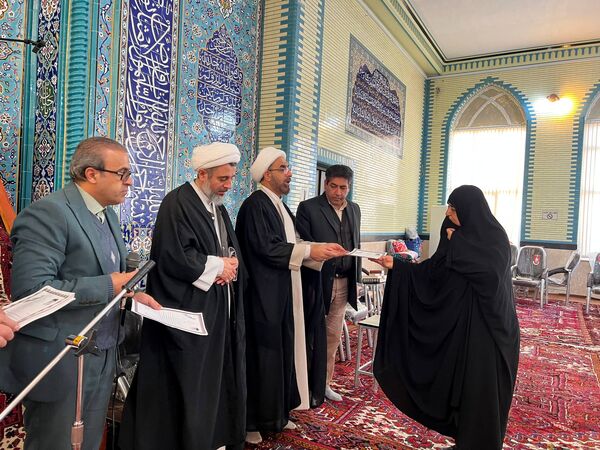 اعتکاف دانش‌آموزی مسجد امیرالمومنین صوفیان