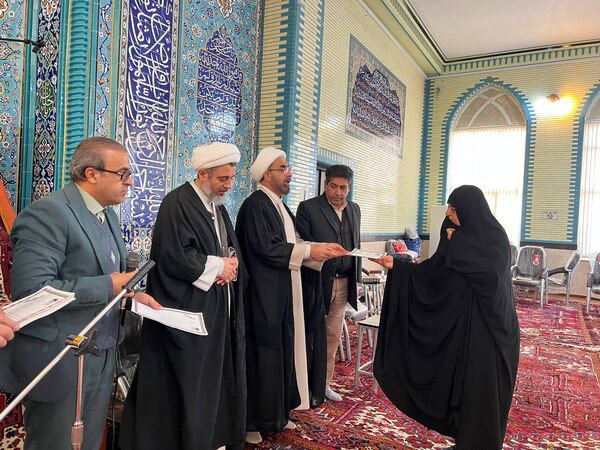اعتکاف دانش‌آموزی مسجد امیرالمومنین صوفیان