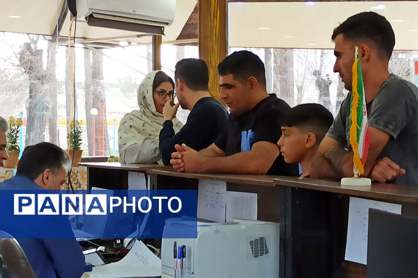 افتتاحیه ستاد اسکان نوروزی شهرستان آباده