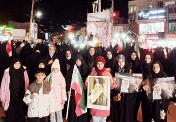 طنین الله اکبر شهرستان فیروزکوه در دهه‌ کرامت
