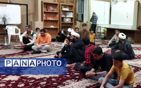 هیئت هفتگی انصار المهدی در اتحادیه انجمن های اسلامی دانش آموزی نیشابور
