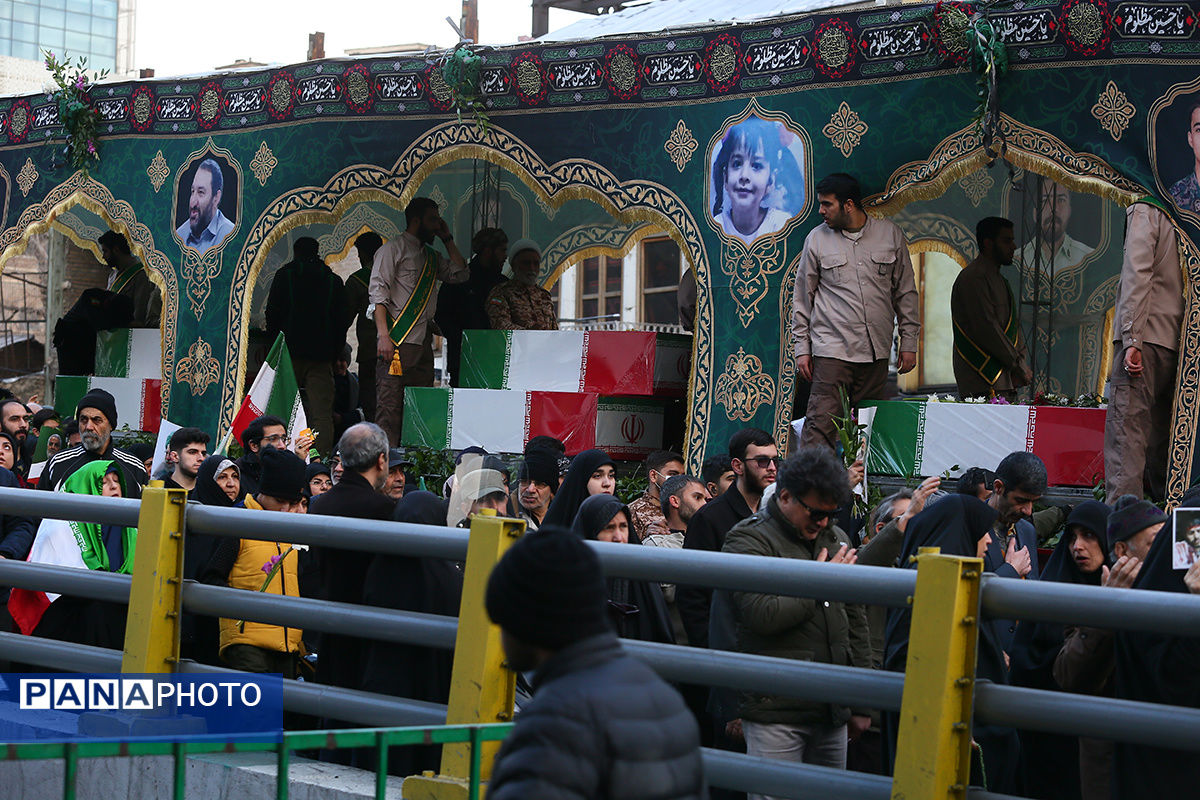 تشییع شهدای امنیت تهران - 2