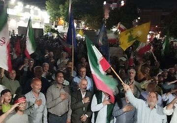 مردم نظرآباد بار دیگر صحنه ساز اقتدار و همبستگی شدند
