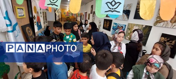 جشن عید غدیر وتقدیر از دانش آموزان توسط کانون فرهنگی هنری شهید مطهری شهر آشخانه