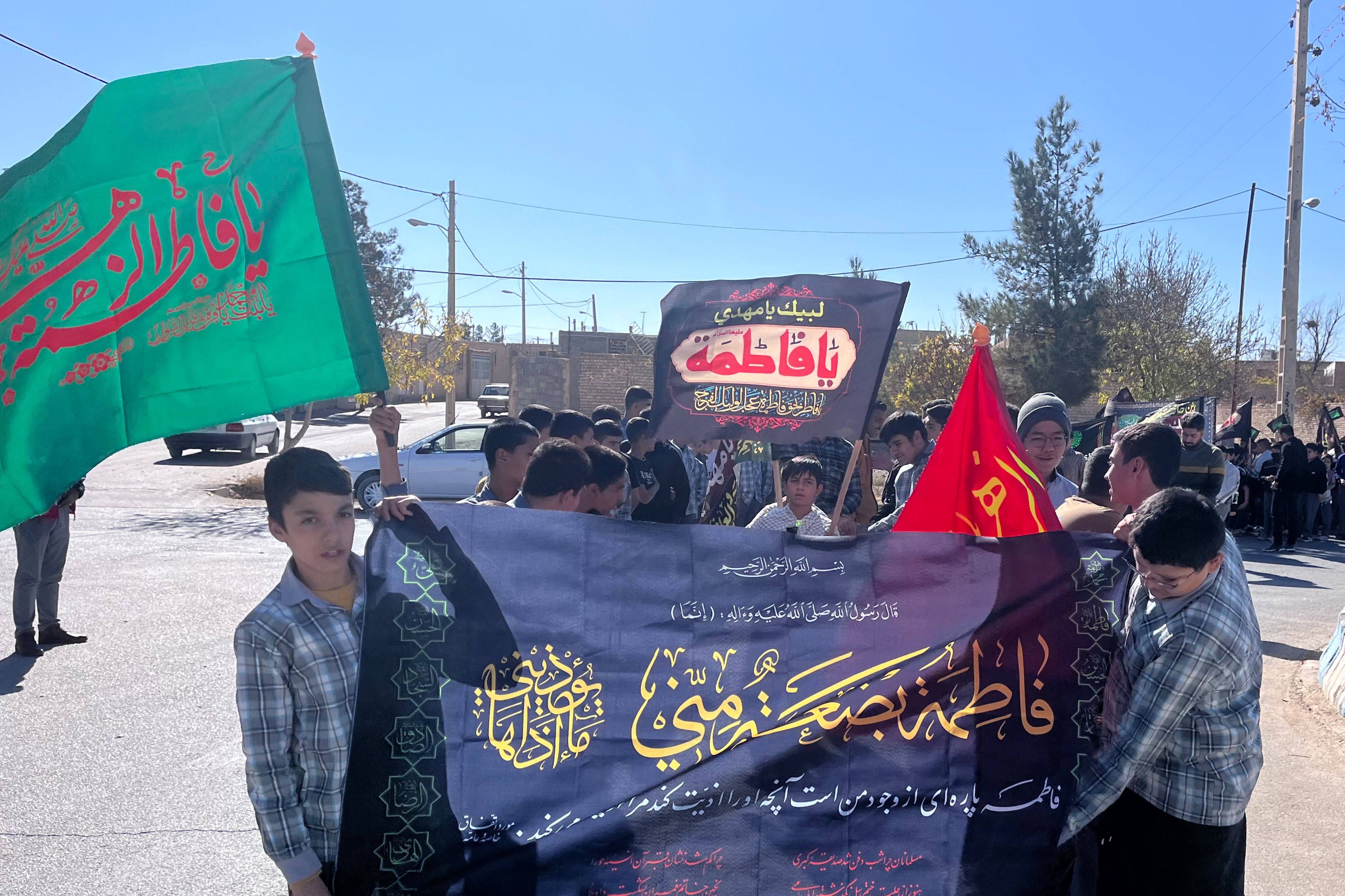 شهادت حضرت فاطمه (س) در مدارس شهر سورمق