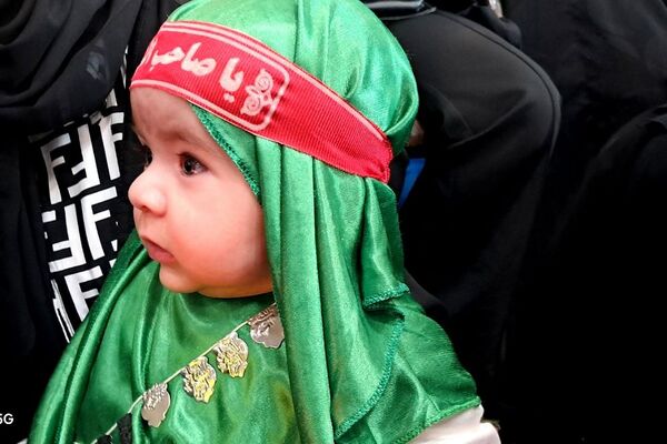 همایش عظیم شیرخوارگان حسینی  در حسینیه اعظم محله جیلارد شهرستان  دماوند 