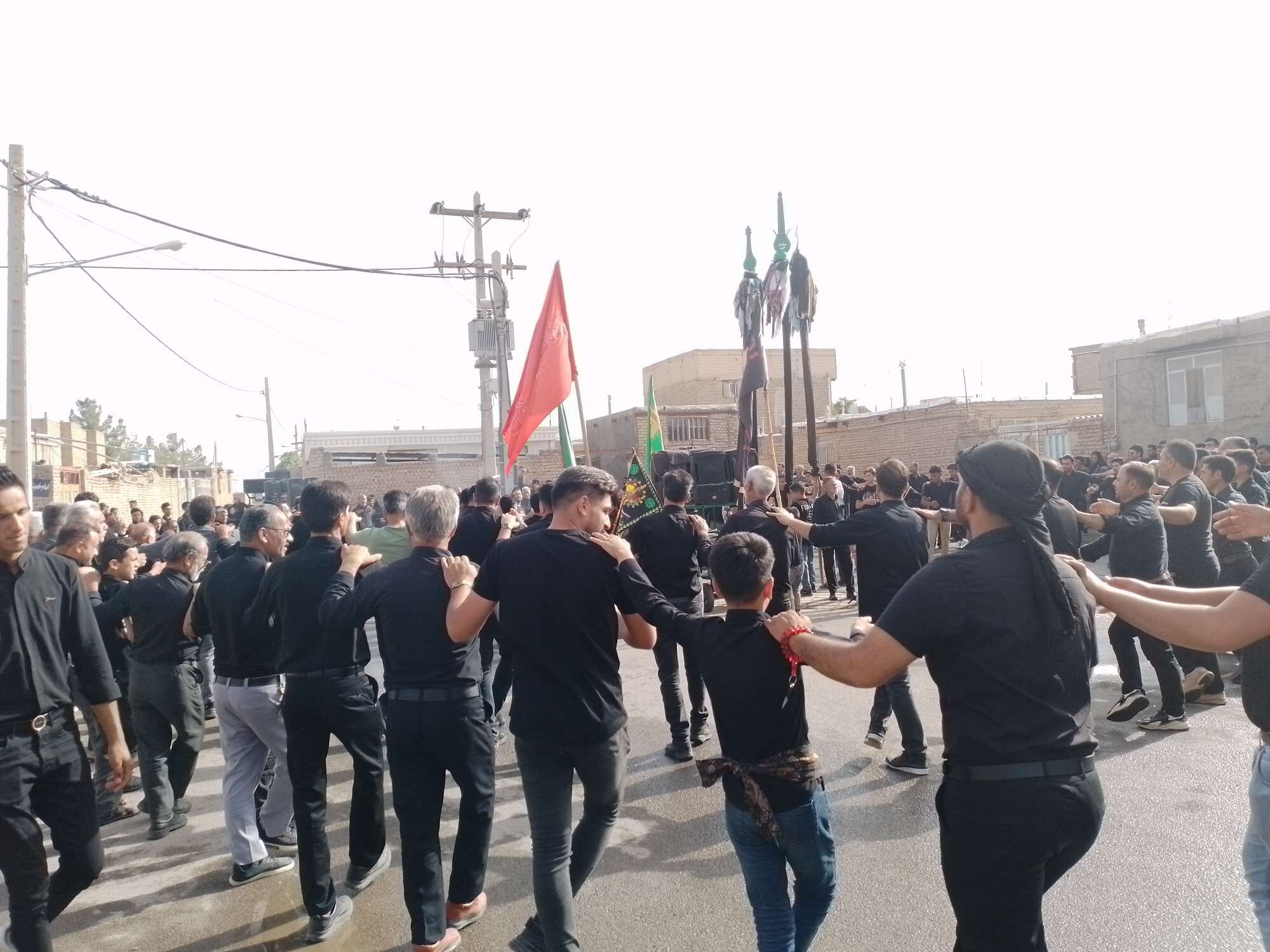 مراسم «حسن - حسین»؛ آیین سنتی در روستای نقاب