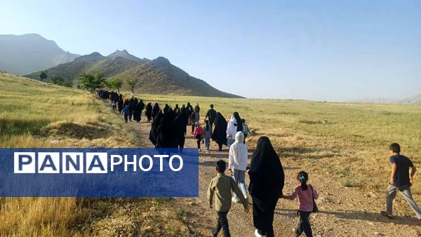 اسعدیه؛ میزبان مردم در همایش پیاده‌روی خانوادگی