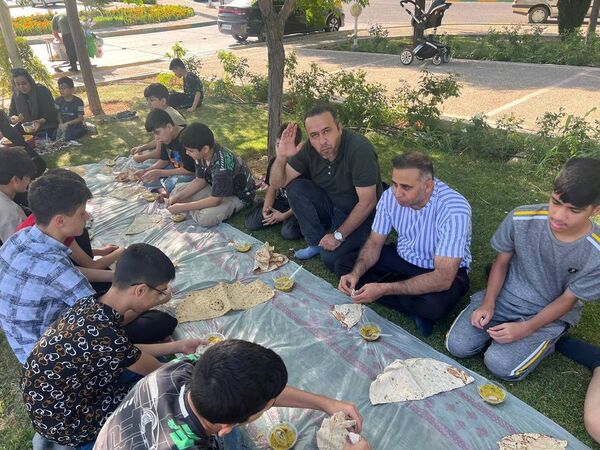 اردوی تابستانی مشهد مقدس دبیرستان پیشتازان جم