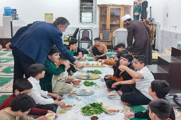 اعتکاف دانش‌آموزی پسران در مسجد النبی (ص) شهرستان جم