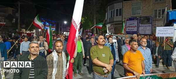 اجتماع مردمی شبانه شهید پرور شهرستان سملقان