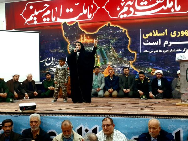 مراسم پنجمین سالگرد شهادت سردار سلیمانی در ناحیه سپاه سملقان