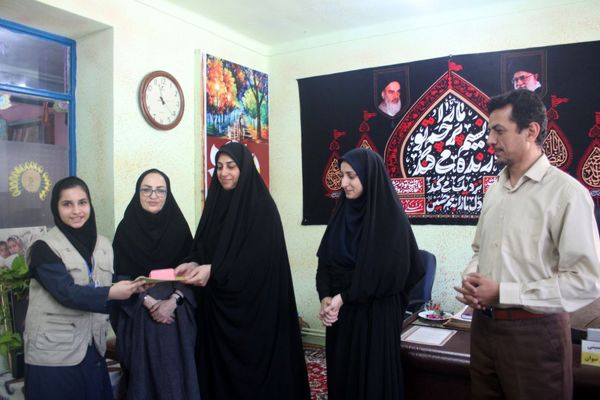 تجلیل از خبرنگاران پانای شهرستان محمودآباد