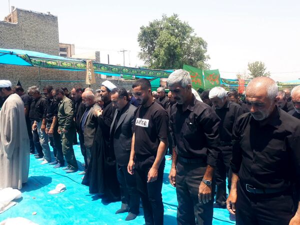 مراسم عاشورای حسینی در امامزاده دلاور آشخانه 