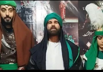 تعزیه‌خوانی مردم روستای زیارت دشتستان