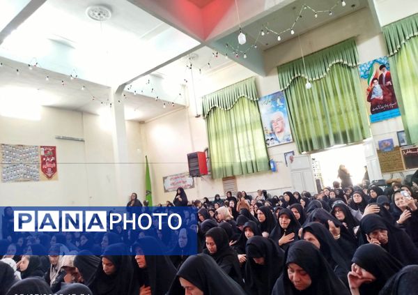 مراسم ظهر تاسوعا حسینی در مسجد شهدای گمنام 