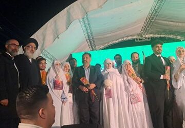 عقد دسته‌جمعی ۵۰ زوج «جان‌فدا» در البرز