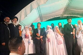 عقد دسته‌جمعی ۵۰ زوج «جان‌فدا» در البرز