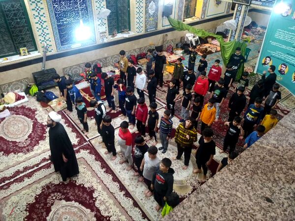 جلوه‌ای از لحظات ناب بندگی 