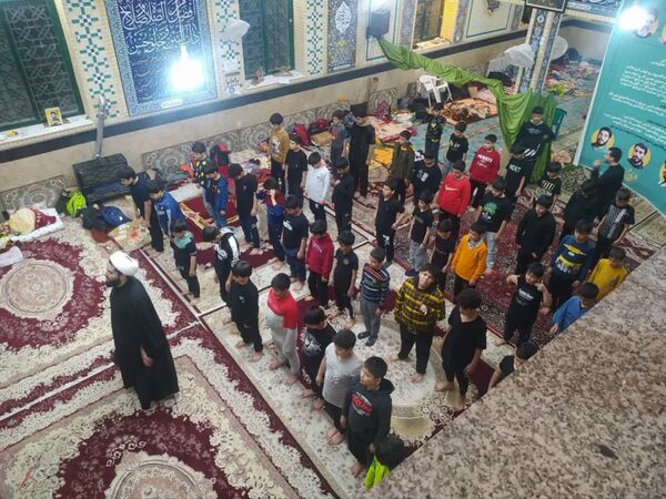 جلوه‌ای از لحظات ناب بندگی 