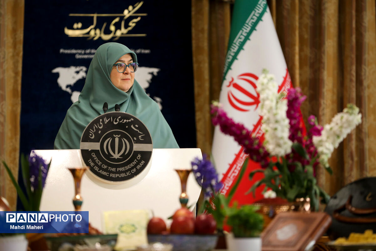 نشست خبری سخنگوی دولت