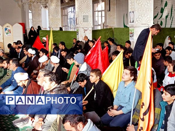 مراسم بزرگداشت یوم‌الله ۹ دی در کاشمر