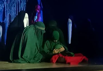 نمایشواره کاروان عشق در فرهنگسرای سیمرغ نیشابور