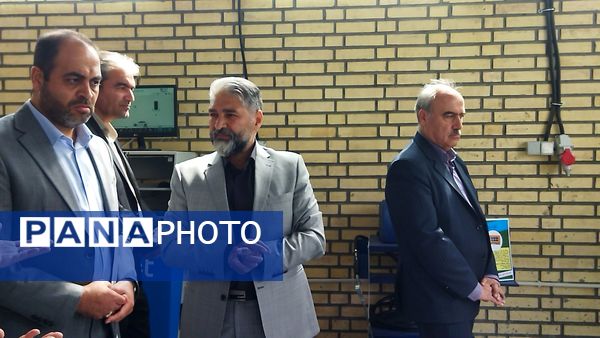 آیین افتتاحیه کارگاه و زمین چمن هنرستان تخصصی خودرو برادران نیشابور 