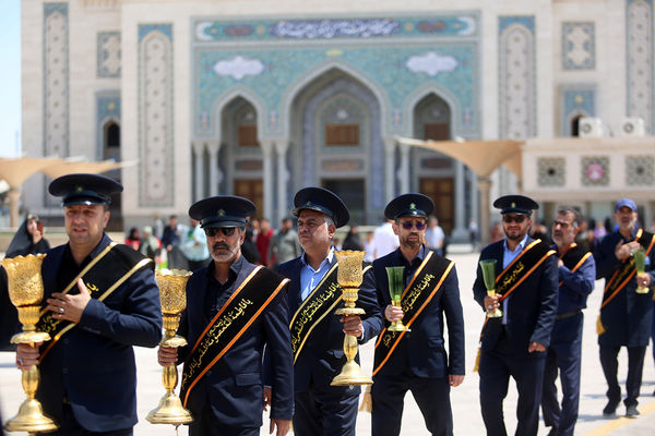 عزاداری سالروز شهادت امام جواد(ع) در حرم حضرت معصومه(س)