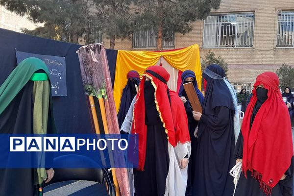 درخشش نمایش شهادت حضرت فاطمه(س) در مدرسه عباسقلی رهگذر