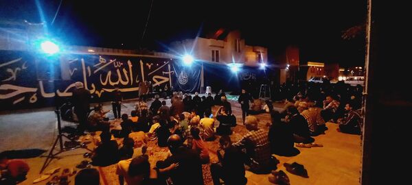 روضه خیابانی در شهرستان کاشمر