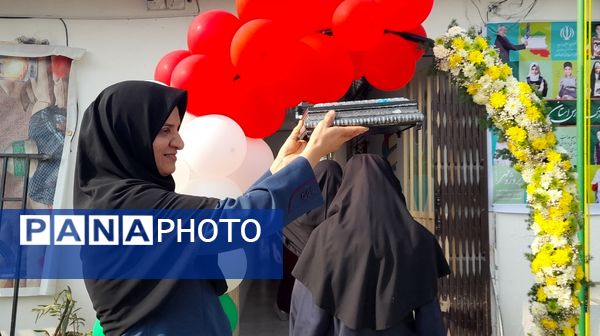 نواختن زنگ مهر و ایثار و مقاومت در دبیرستان نمونه دولتی معرفت