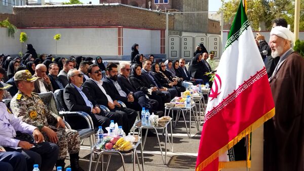 افتتاح مدرسه ۶ کلاسه «بانو مهین شادمان»
