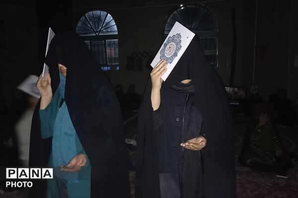 مراسم شب سوم قدر در مسجد امام رضا(ع) شهرستان لردگان
