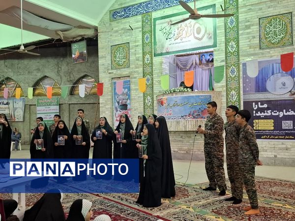 جشنواره سرودخوانی به‌مناسبت هفته دفاع مقدس